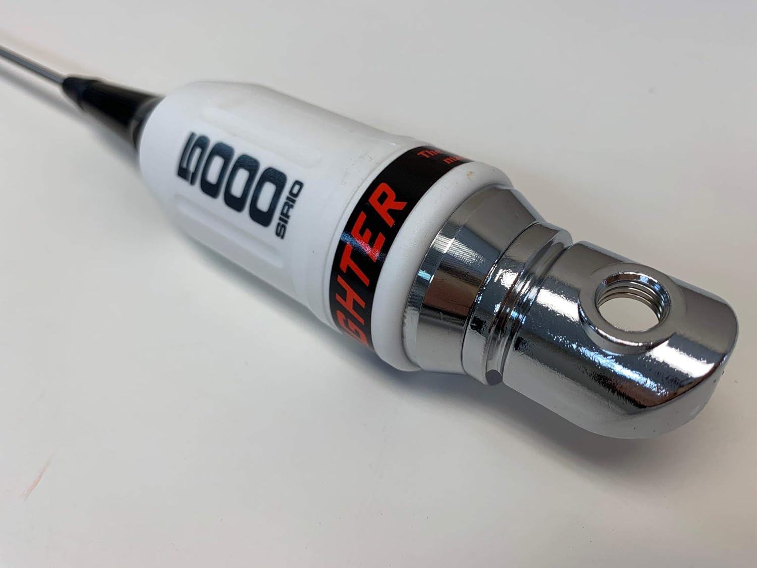 Sirio Fighter 5000 PL 10m & CB Mobile Antenna - White Color