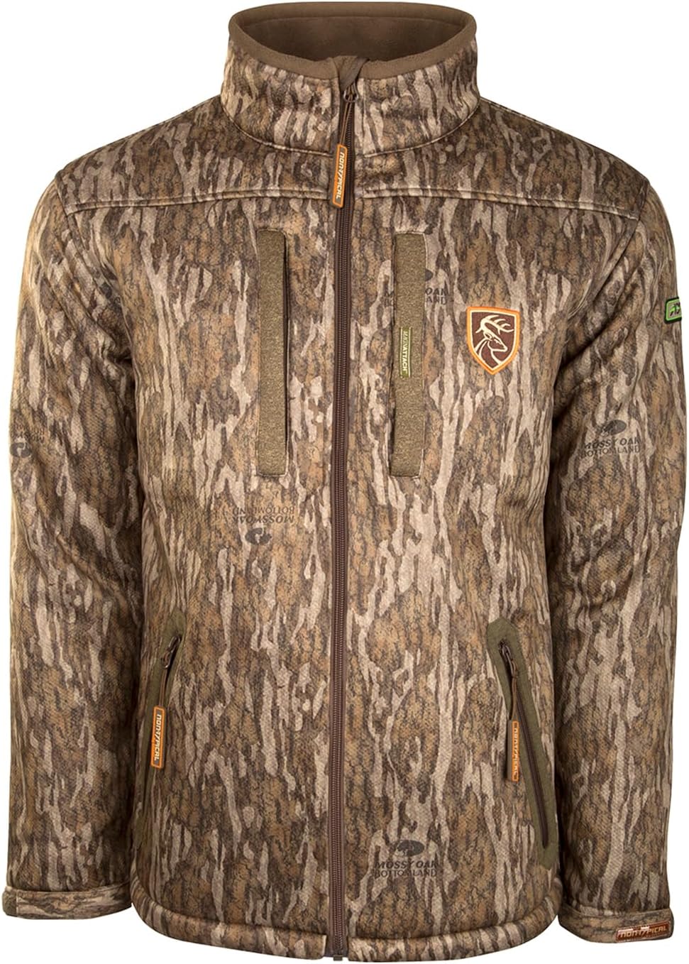 Drake Waterfowl Men's Standard Silencer Camo with Agion Full Zip Hunting Jacket
