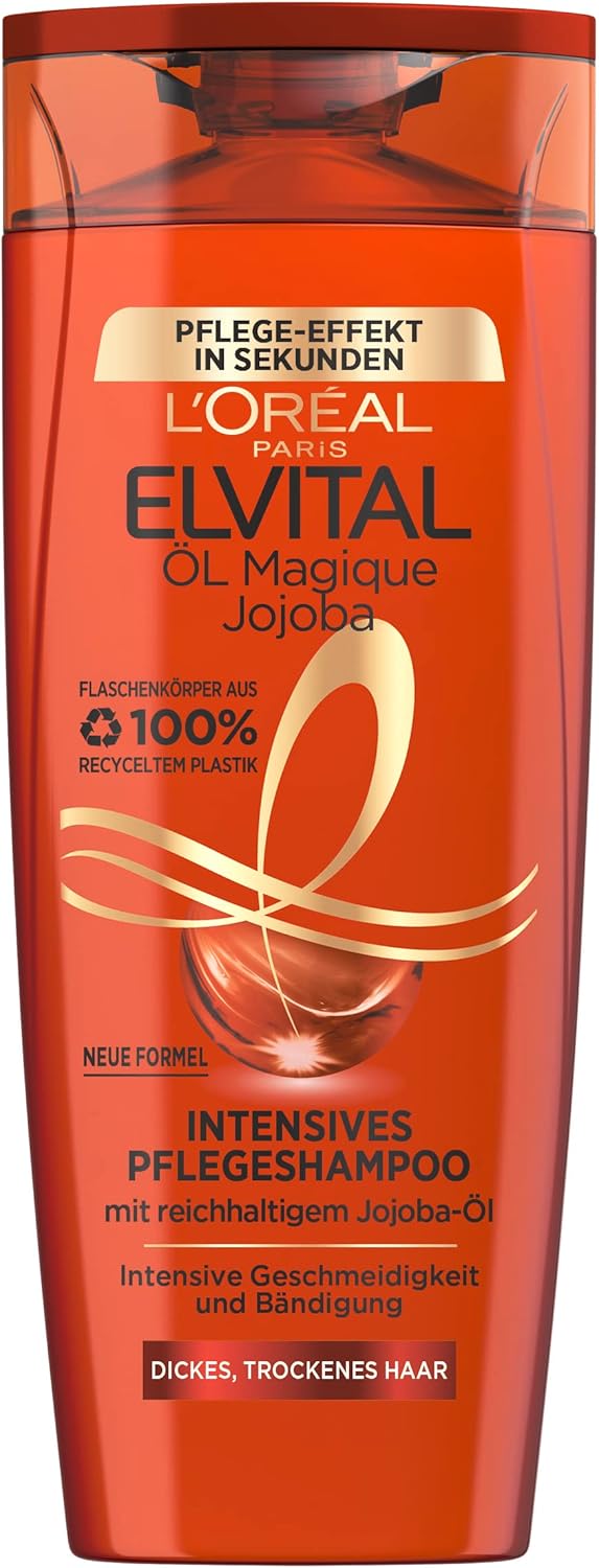 L'Oral Paris Elvital Oil Magique Jojoba Shampoo 300ml : Amazon.co.uk ...