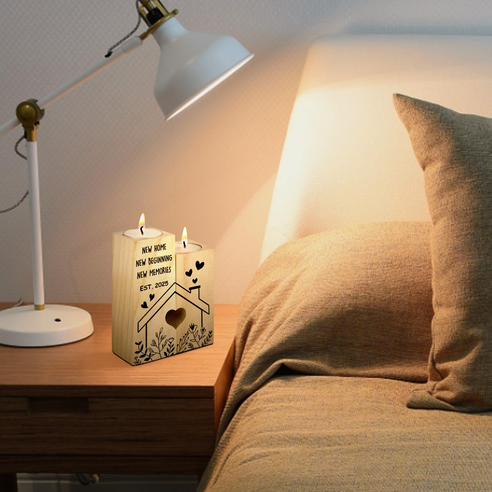 House Warming Gifts New Home, Housewarming Candlestick - Image 4