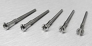 Mandrels Snap On Stainless Miniature Mandrel Moores Disc Holder Mini Mandrel 5PCS