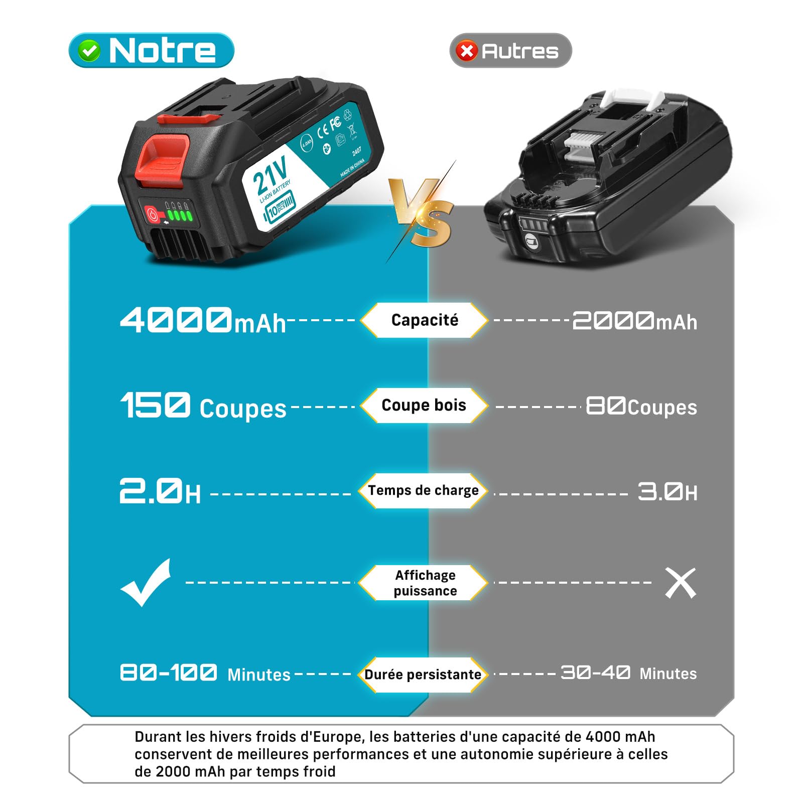 SEESII 8 Pouces Mini Tronçonneuse à Batterie 2x4000mAh, Tronçonneuse Électrique sans Fil avec Injecteur de Lubrifiant et Chaîne de Remplacement, Mini Scie à Chaîne Électrique pour Jardin, CH820+