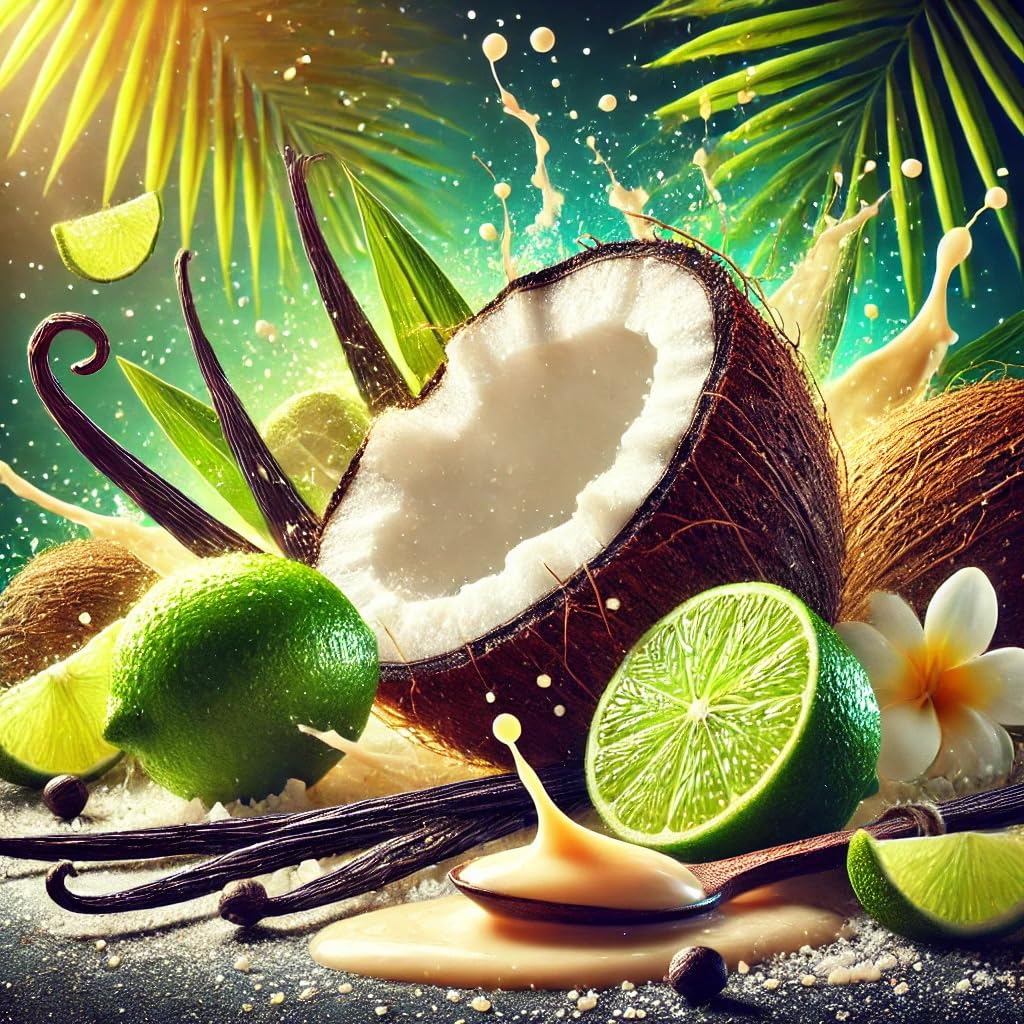 Palm - cocco-lime-vaniglia aroma concentrato - vegano - Sasami - 100ml