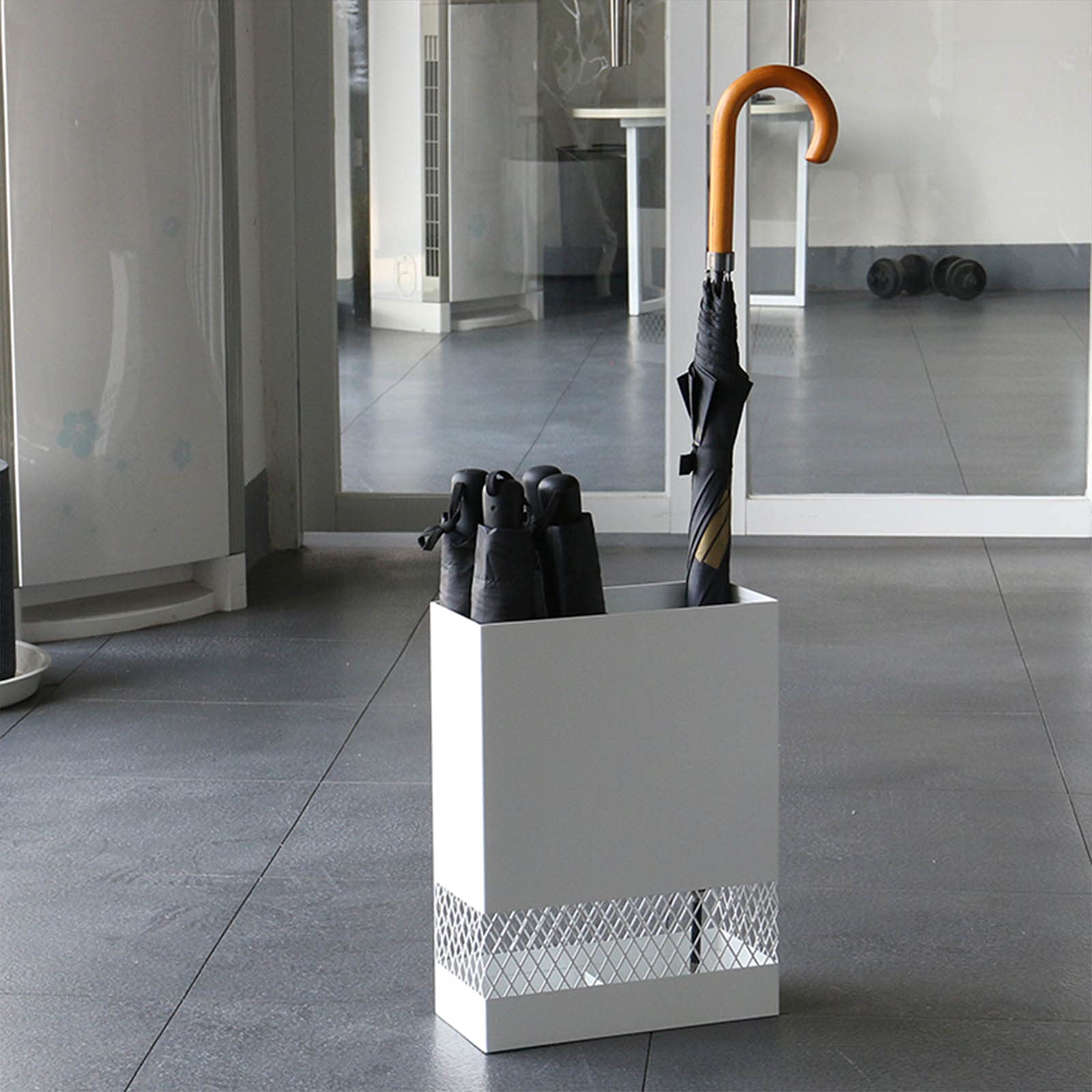 Amazon｜屋内傘立て、金属製傘立て、家庭用格子カットアウト、オフィス