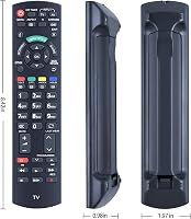 TCNOUMT N2QAYB000753 Távirányító Panasonic Viera TV-hez TX-L32E5Y TX-L32E5B TX-L32E5E TX-L32E30E TX-L32E31B TX-L32D25E Kompatibilis 7