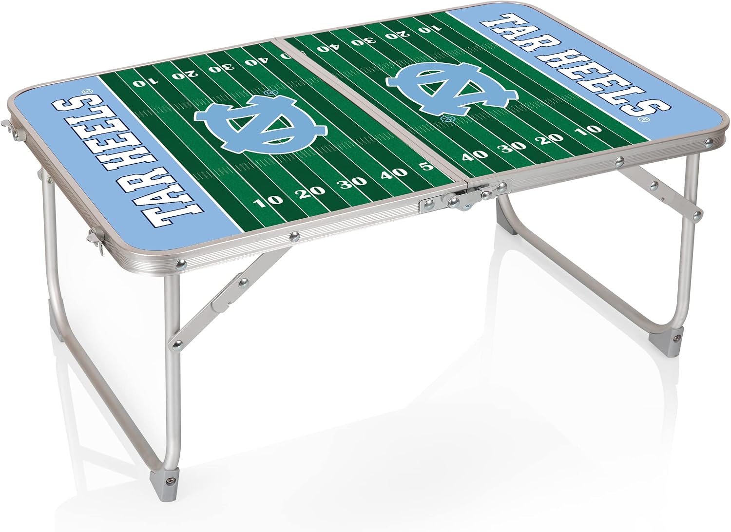 PICNIC TIME NCAA Concert Portable, Small Folding, Mini Picnic Table
