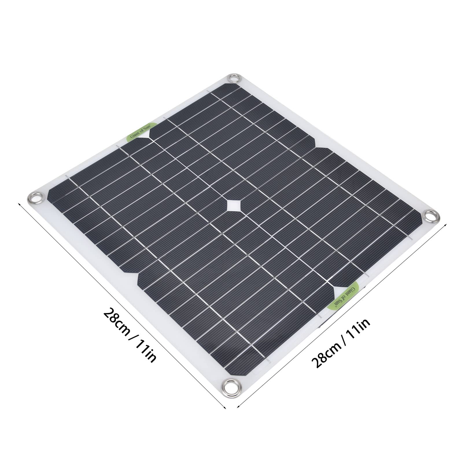 Cryfokt 200W Waterproof Portable Solar Panel Thin Design Solar Charger for