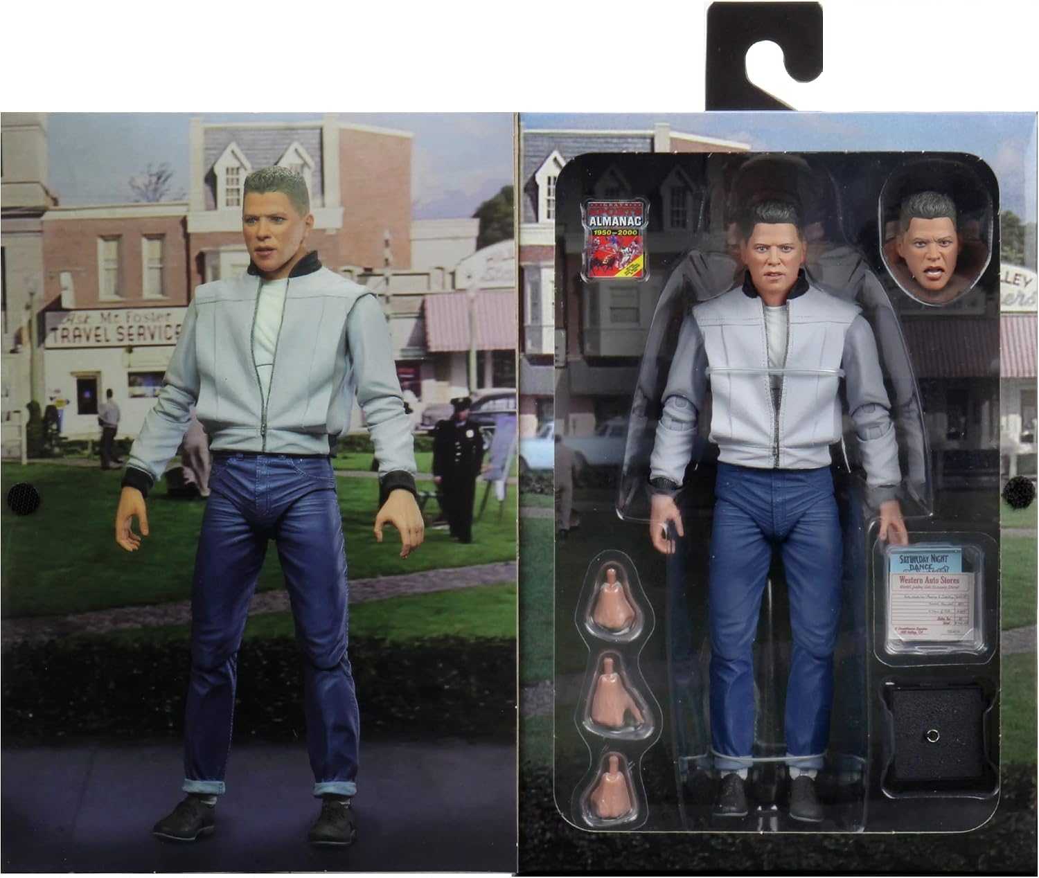NECA Back to The Future Biff Tannen Action Figure [Ultimate Version]