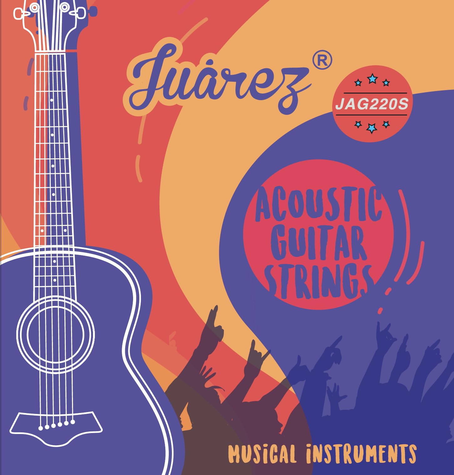 7-Piece Phosphor Bronze Acoustic Guitar Strings Set – Extra Light Gauge, Stainless Steel E & B, Steel Core, Anti-Rust Coated, Ball-End (E-1st x 2, B-G-D-A-E x 1 Each)