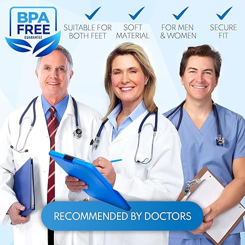 Miniatura 8 de Alayna - Corrector de juanetes y almohadilla de gel para alivio en el dedo gordo del pie soporte acolchado para alivio del dolor del dedo en