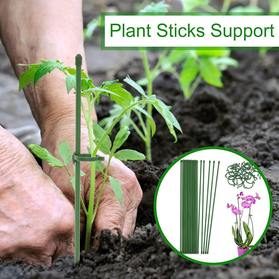 Amazon.com : Tzdxfgl 20 Pack Flora Stakes with 20pcs Flora