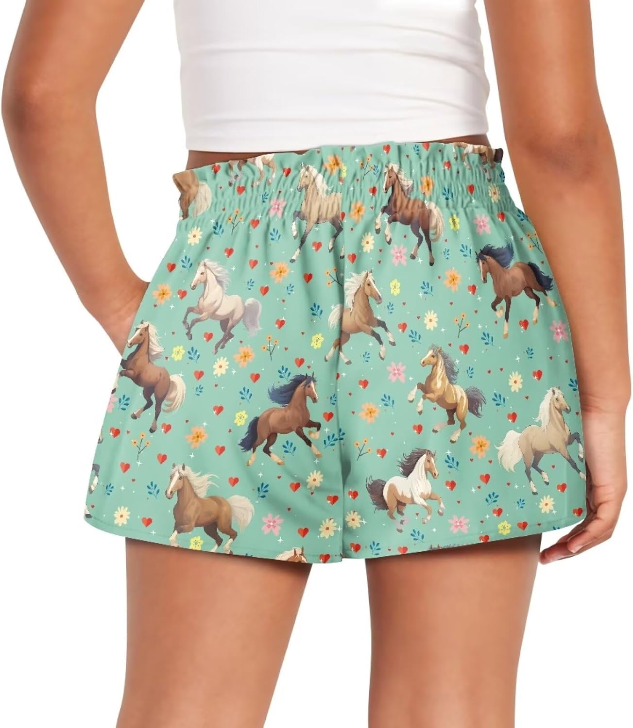 Girls Shorts Size 3-16 Years Old for Kids Active Athletic Dance Skirts