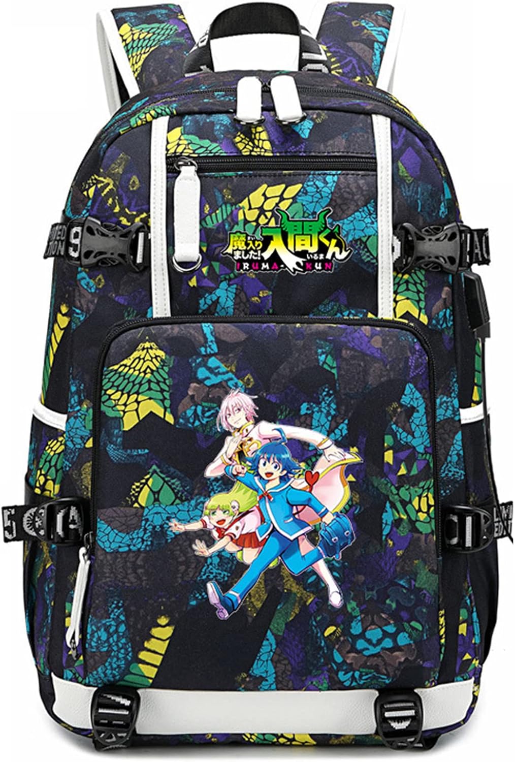Anime Mairimashita Iruma-kun Backpack Daypack Student Bag School Bag C11