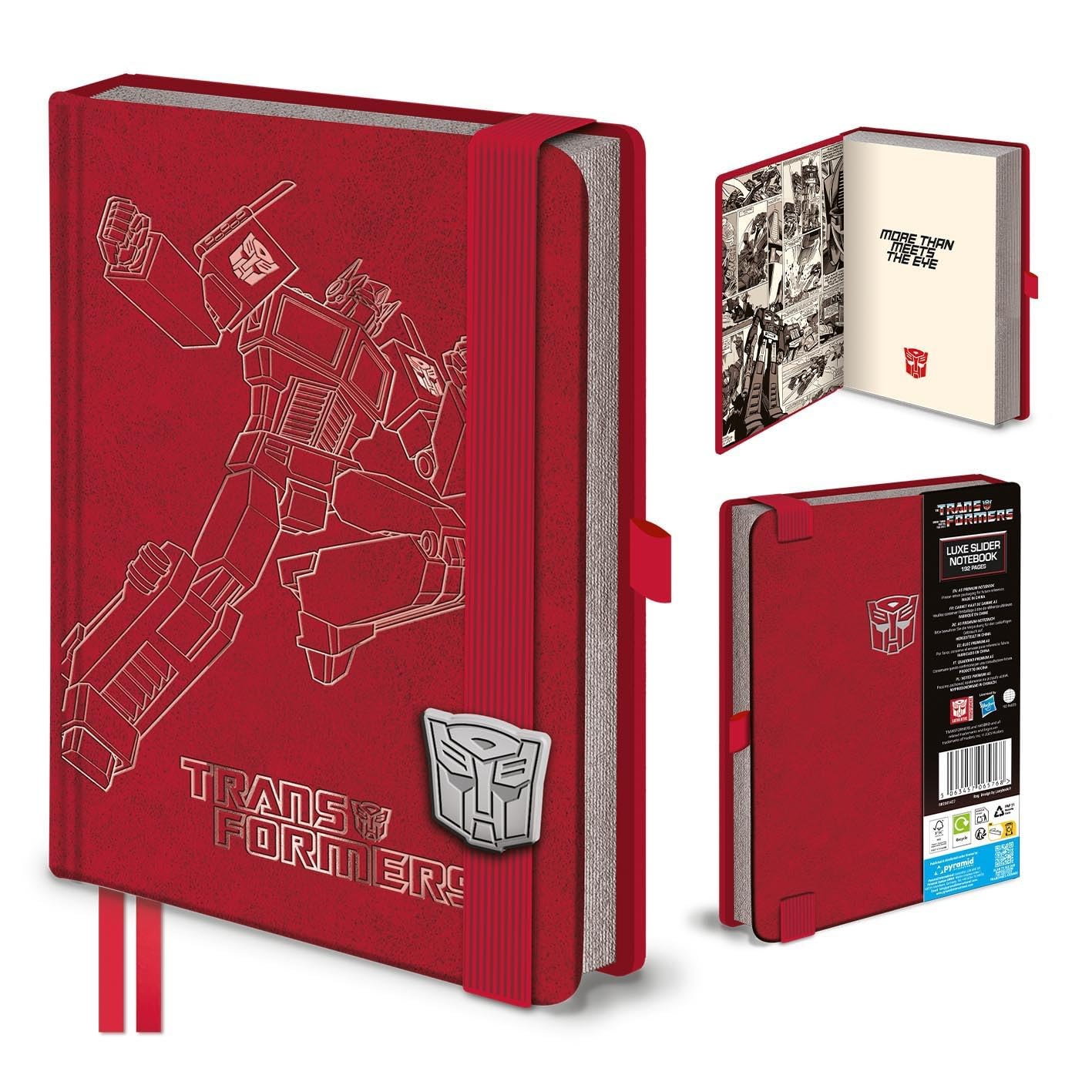Transformers (Optimus Prime) Luxe Slider, Official Licensed Premium Stationery Accessory, Character Themed Desk Essential, Collector Gift