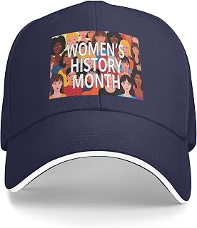 Womens History Month Hat March National Women's History Month Golf Hats for Mens Women Dad Caps