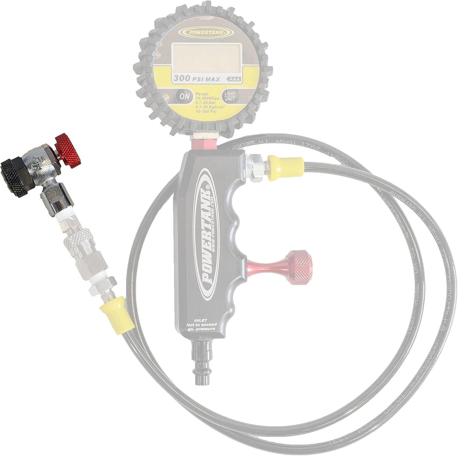 Power Tank PT Shock Chuck™ - No-Air-Loss Tire and Shock Chuck 1/8" NPT Female