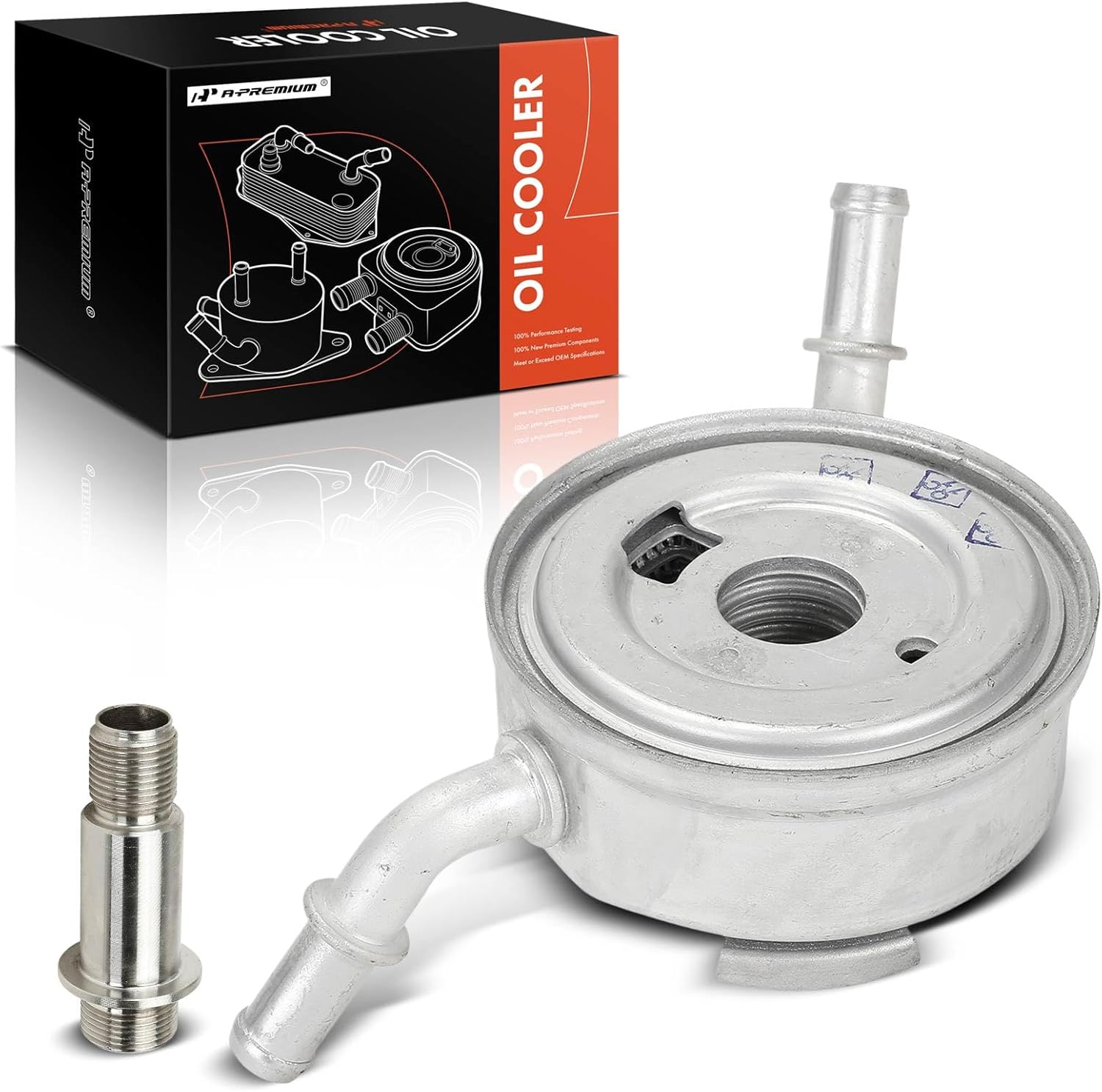 A-Premium Engine Oil Cooler Compatible with Ram 1500 2019 2020 2021 2022 2023 2024, 3.0L 3.6L 5.7L