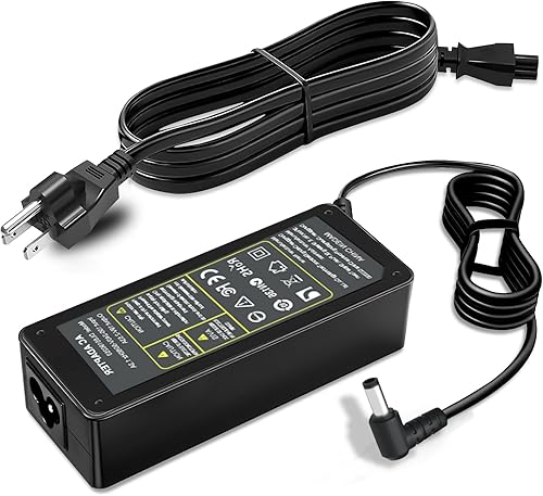 Miniatura 1 de Adaptador de corriente alterna de 19 V para monitor LG de 32 pulgadas, 27 pulgadas, 24 pulgadas, 23 pulgadas, 22 pulgadas, 20 pulgadas, LED, LCD,