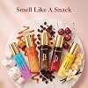 Bellavita Luxury Serie Gourmand Trend | Set de Fragancia Inspirada en Postres | Steamy Coffee, Bare Banana, Caramel Crush, Dreamy Marshmallow y Cherry Lust | Perfecto para Regalar y Disfrutar a Diario Vainilla 0.34 oz (Paquete de 5) 3