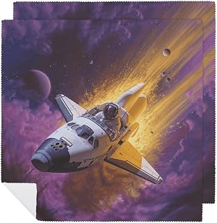 Napkins Cloth Napkins Reusable Set of 2 Cloth Napkin Space Shuttle in Space Printed Dinner Napkin Washable Napkins for Party Fall Thanksgiving