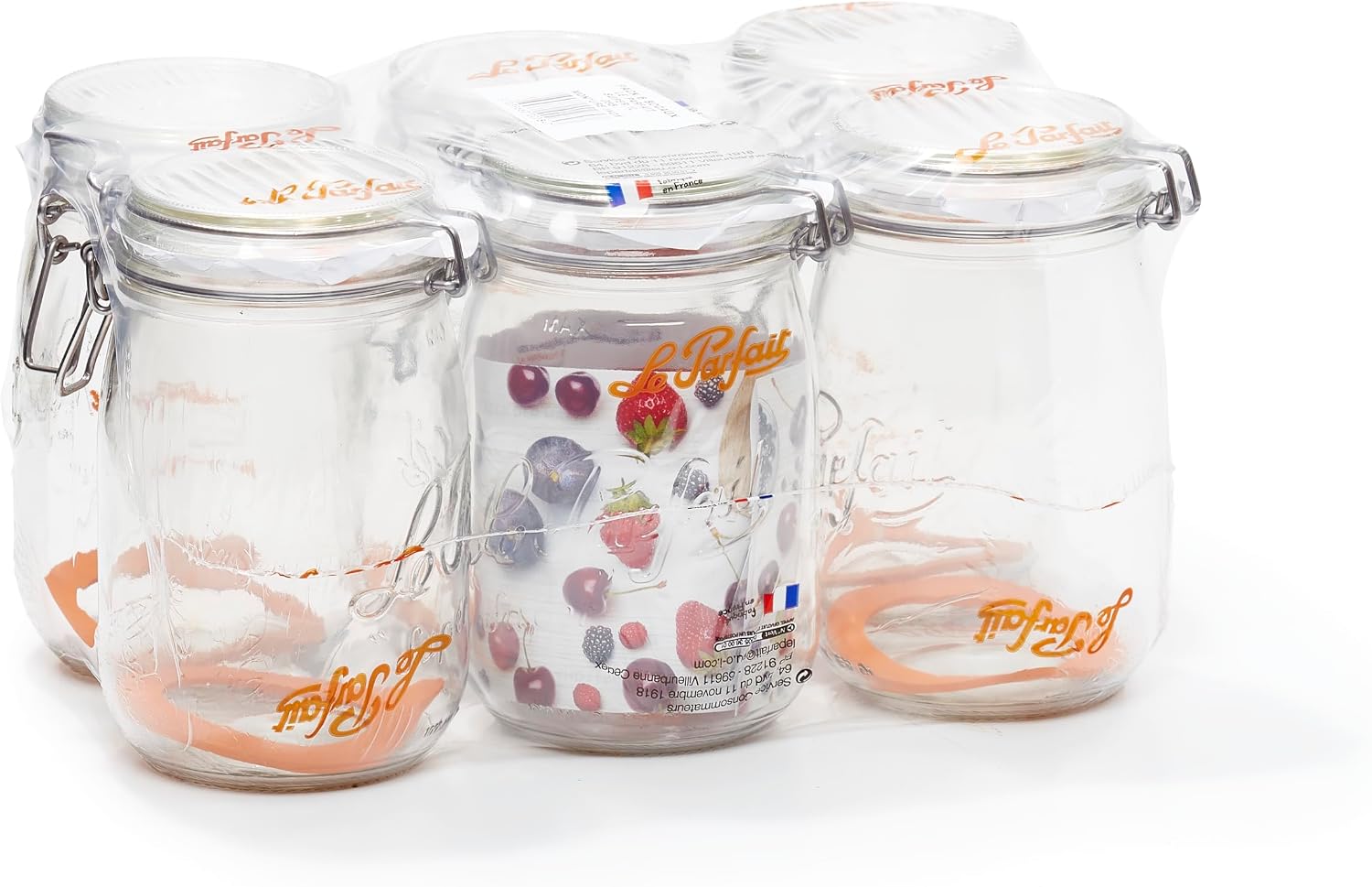 Le Parfait Super Jars, 6 x 1L