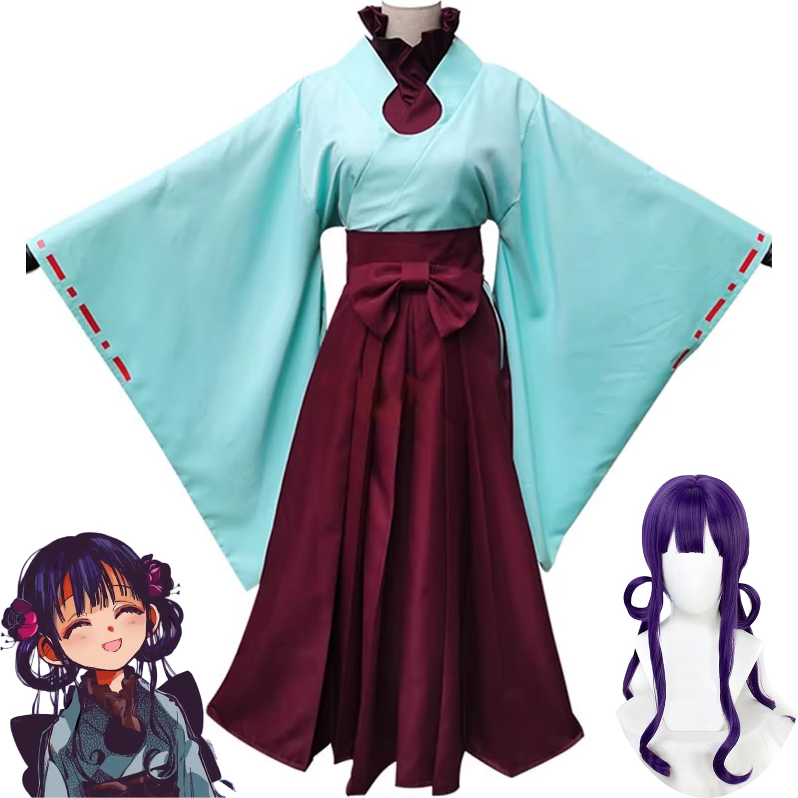 Amazon.co.jp: [YAORUI]地縛少年花子くん 赤根葵 コスプレ衣装 