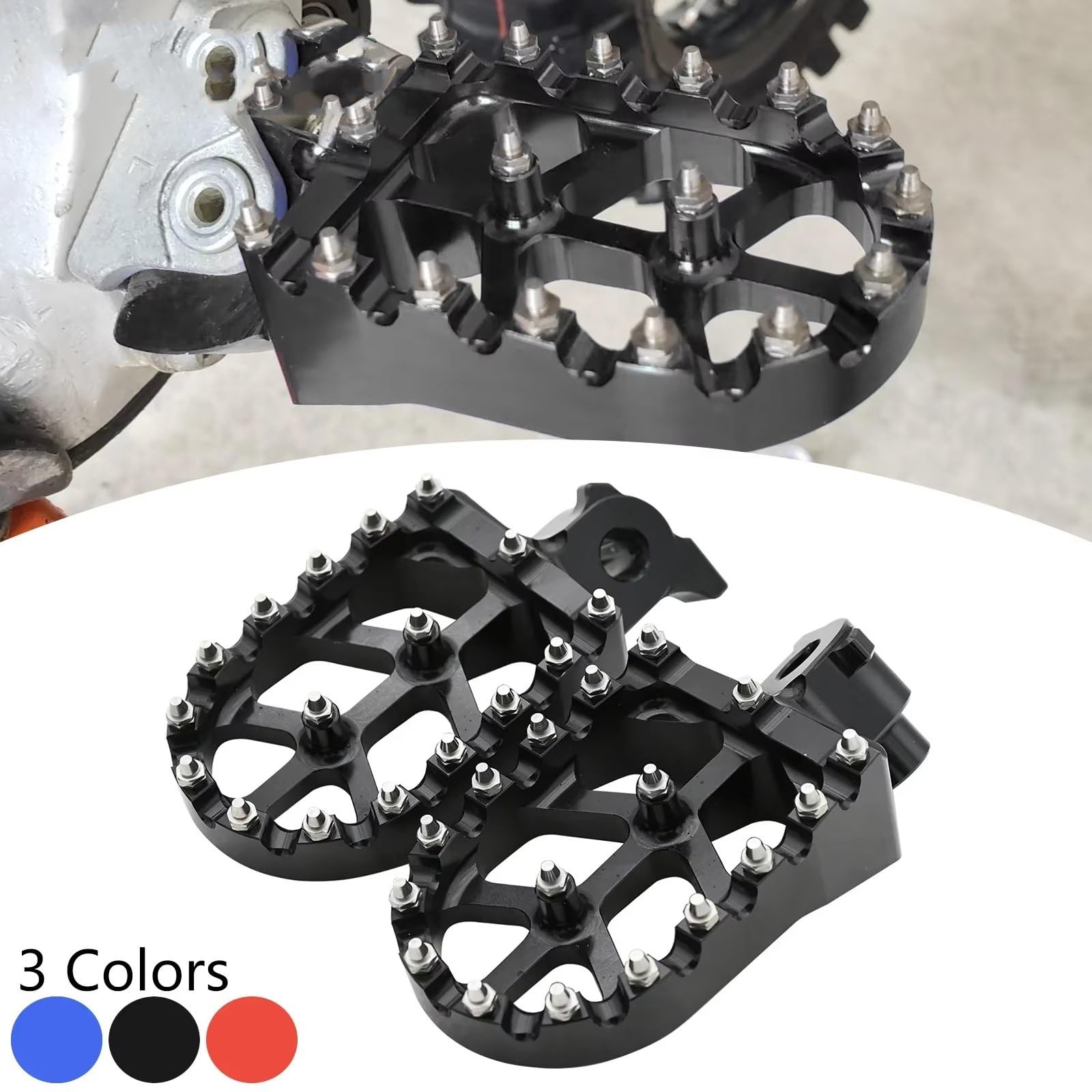 Compatibile Con Yamaha Per Tenere 700 Per XTZ700 2019-2024 Per Tenere 700 Per Rally Per Edition 2020-2024 Parti Universali Per Pedane Per Moto Poggiapiedi Moto(Black)