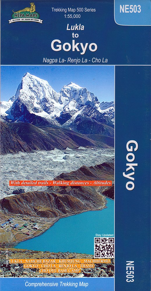 Map- Lukla to Gokyo (NE503)