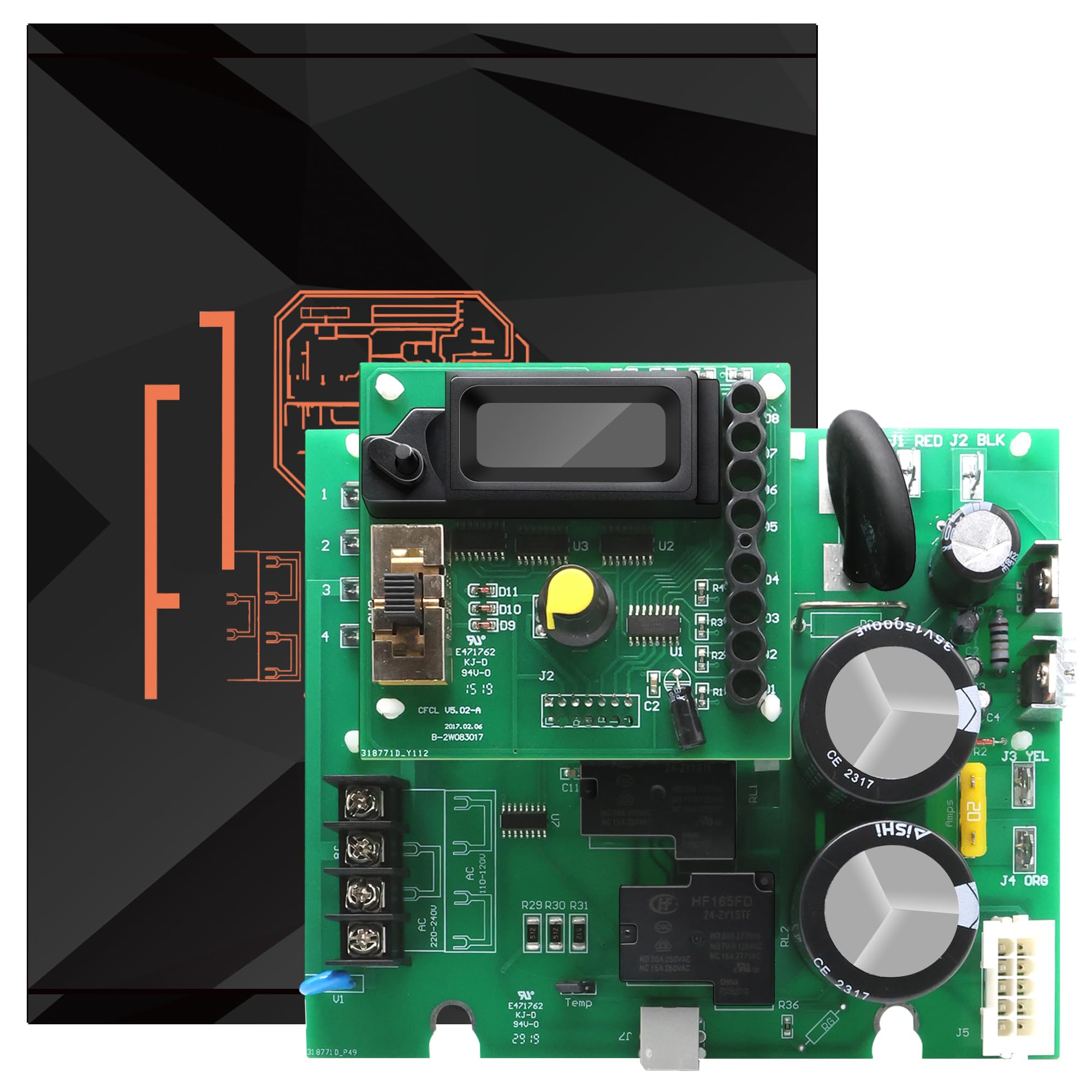 Amazon.com: CFCYSY GLX-PCB-RITE & GLX-PCB-DSP Main PCB