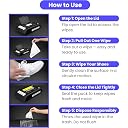 Extempore Shoe wipes Total 160 Pcs Sneakers Cleaning Quick Wipes Removing Dirt and Stains with Disposable Shoe Wipe (II) gallery image
