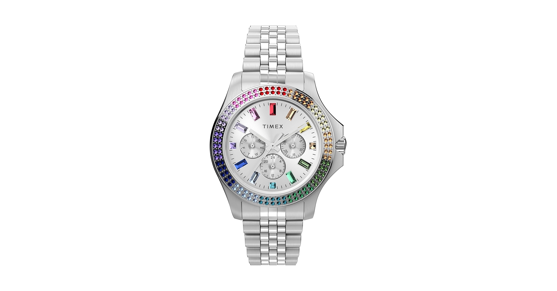 Amazon.com: Timex Women's Kaia 40mm Watch - Silver-Tone Bracelet