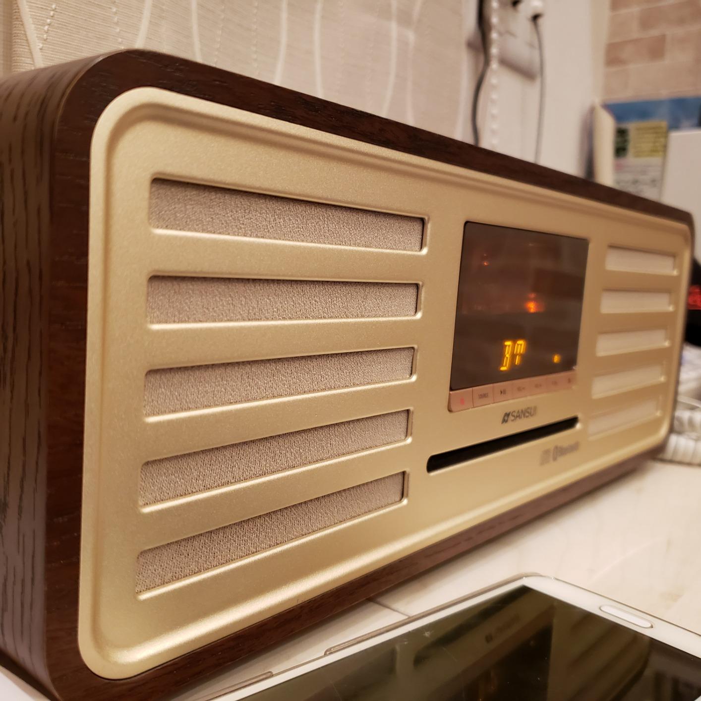 美品 ☆ SANSUI SMS-800BT SANSUI SMS-800BT. Vintage micro audio system. 0798775998