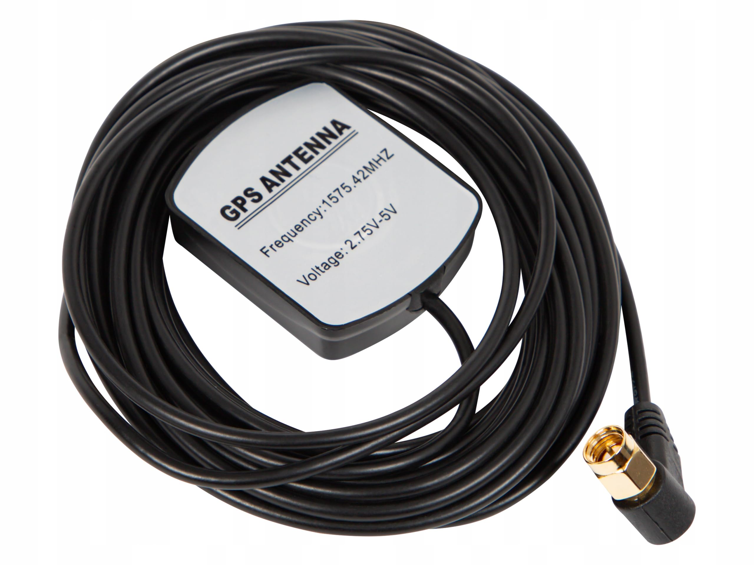 ANTENA GPS - SMA-B 90 5m DO SAMOCHODU NAWIGACJI RADIA