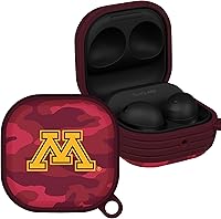 Vista 1 de AFFINITY BANDS Minnesota Golden Gophers Camo HDX Case Cover Compatible with Samsung Galaxy Buds Pro