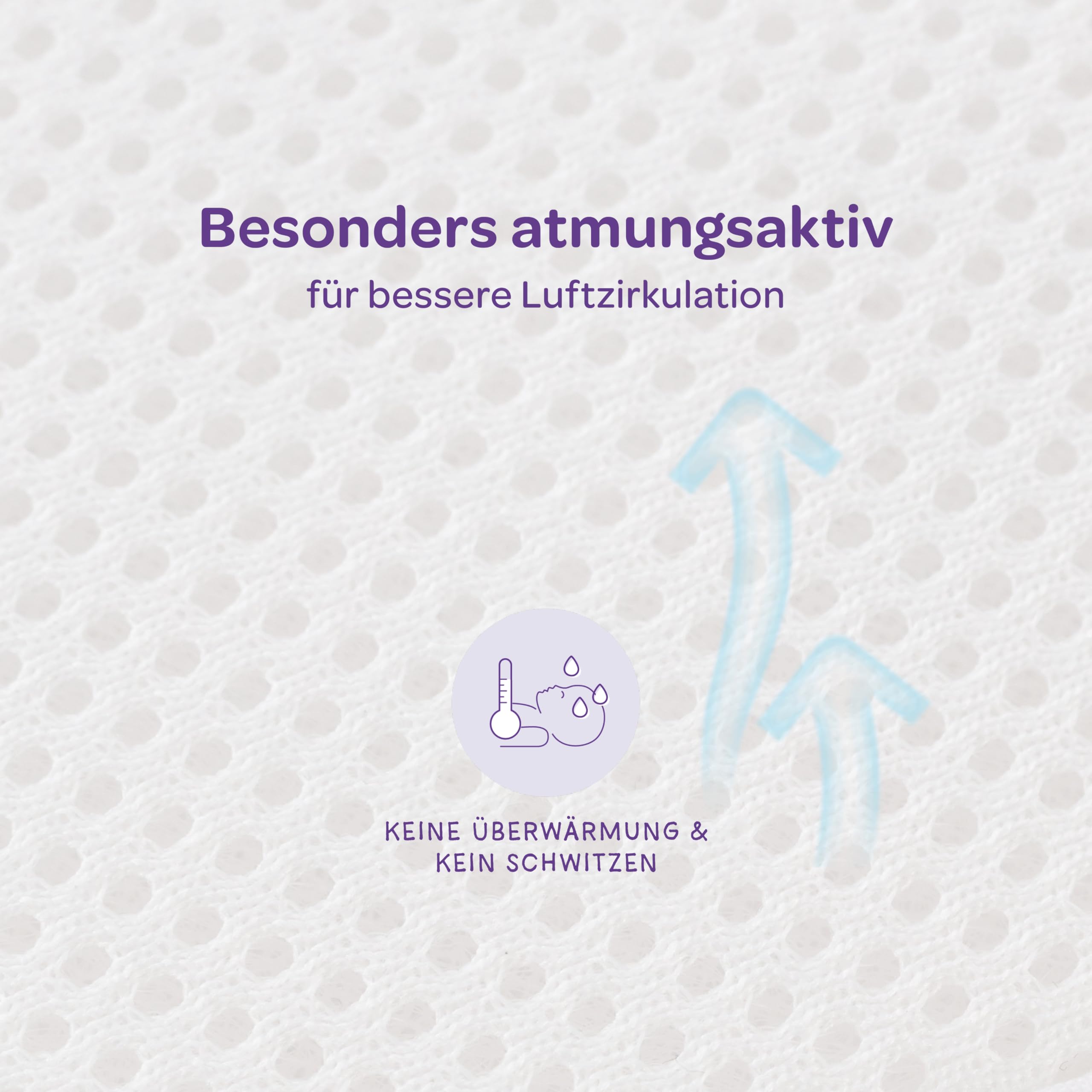 Matratzenschoner 140x200cm, AIRSAFE 3D-Nässeschutzauflage | wasserdichter, atmungsaktiver Matratzenbezug und Matratzenauflage, verlässlicher Auslaufschutz für Babys & Kinder | Träumeland