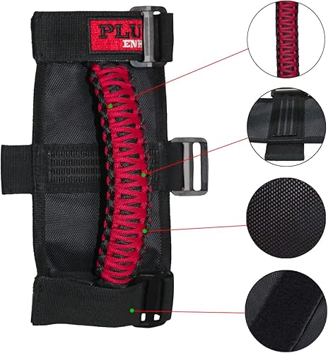 Miniatura 2 de Asas de agarre para barra antivuelco, correas triples para UTV, ATV, Polaris Ranger, RZR, XP900, 1000, Honda Pioneer Talon, Kawasaki, Wildcat Yamaha