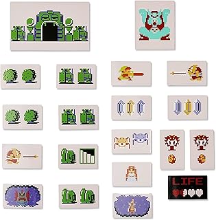The Legend of Zelda 8-Bit Magnet Set | 20 Magnets