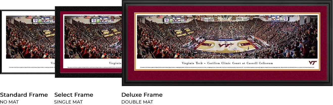 Virginia Tech Basketball - College Posters, Framed Pictures and Wall Decor by Blakeway Panoramas