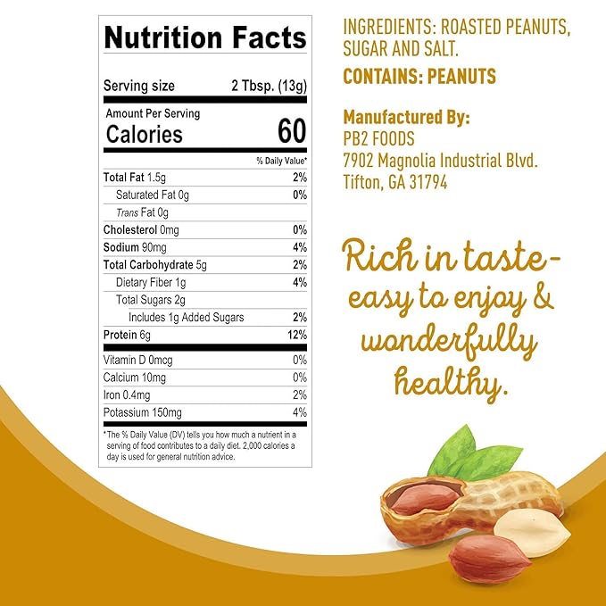 PB2 Bundle Original y Crunchy PB2 - 64 fl oz miniatura 3