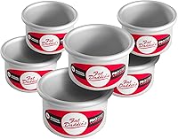 Vista 41 de Fat Daddio's Moldes para pasteles redondos de aluminio anodizado, juego de 2 piezas, 9 x 3 pulgadas