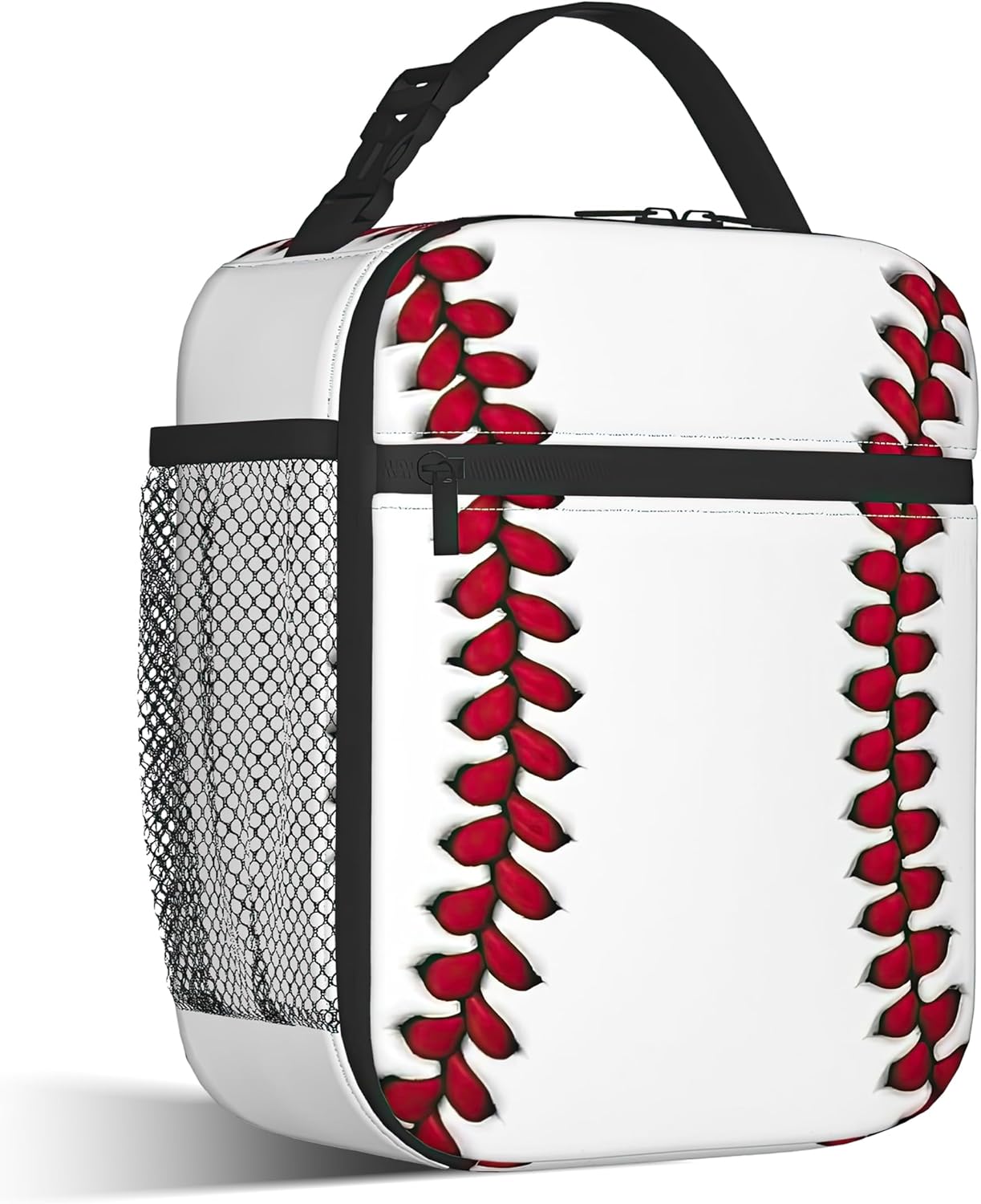 Baseball Lunch Bag for Kids,Boys Sport Insulated Lunch Box for Women, Large Capacity with Mutiple Pockets Gilrs Boys School Thermal Bag for Work,Picnic,Hiking