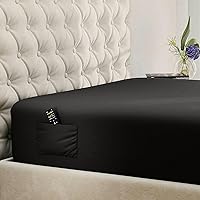 Vista 8 de DREAMCARE - Sábana bajera de tamaño individual XL, con bolsillo profundo, para colchones de hasta 15 pulgadas, resistente al encogimiento y a