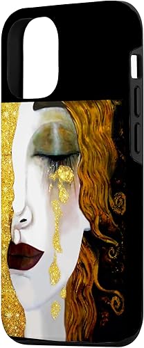 Miniatura 2 de Funda de inspiración para iPhone 13 Golden Tears painting by Gustav Klimt