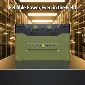 GOLDENMATE ポータブル電源 オリーブグリーン GOLDENMATE ポータブル電源 オリーブグリーン