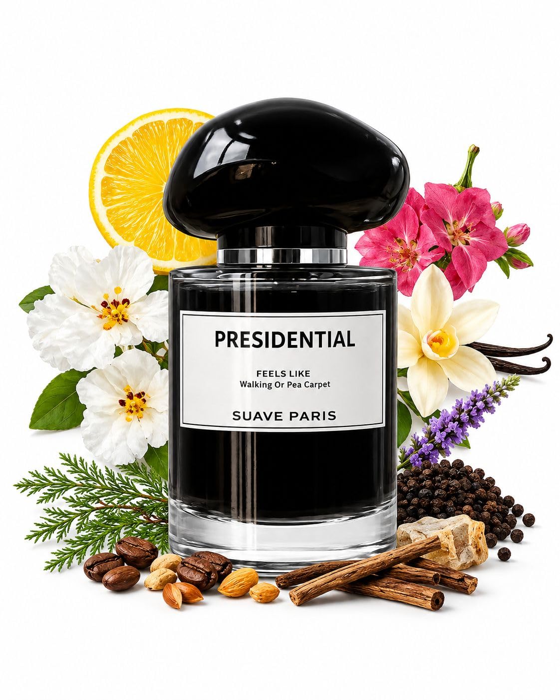 Presidential Unisex Perfume Long Lasting Citrus Floral Vanilla Woody Fragrance for Party Office and Special Occasions-image-9