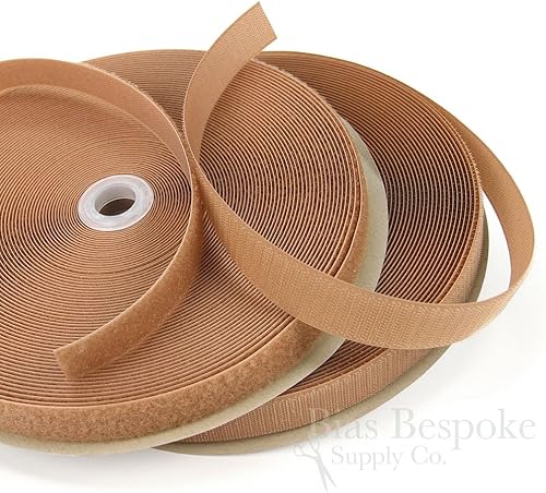 Miniatura 3 de Rollos de cinta de fijación con gancho y bucle para coser de 58 pulgadas de ancho, color verde césped Astro (neón)