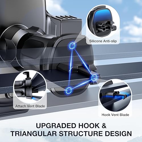 Miniatura 3 de Miracase Soporte universal para teléfono para automóvil, soporte de teléfono para ventilación de aire, compatible con iPhone 14 Series14 Pro Max13