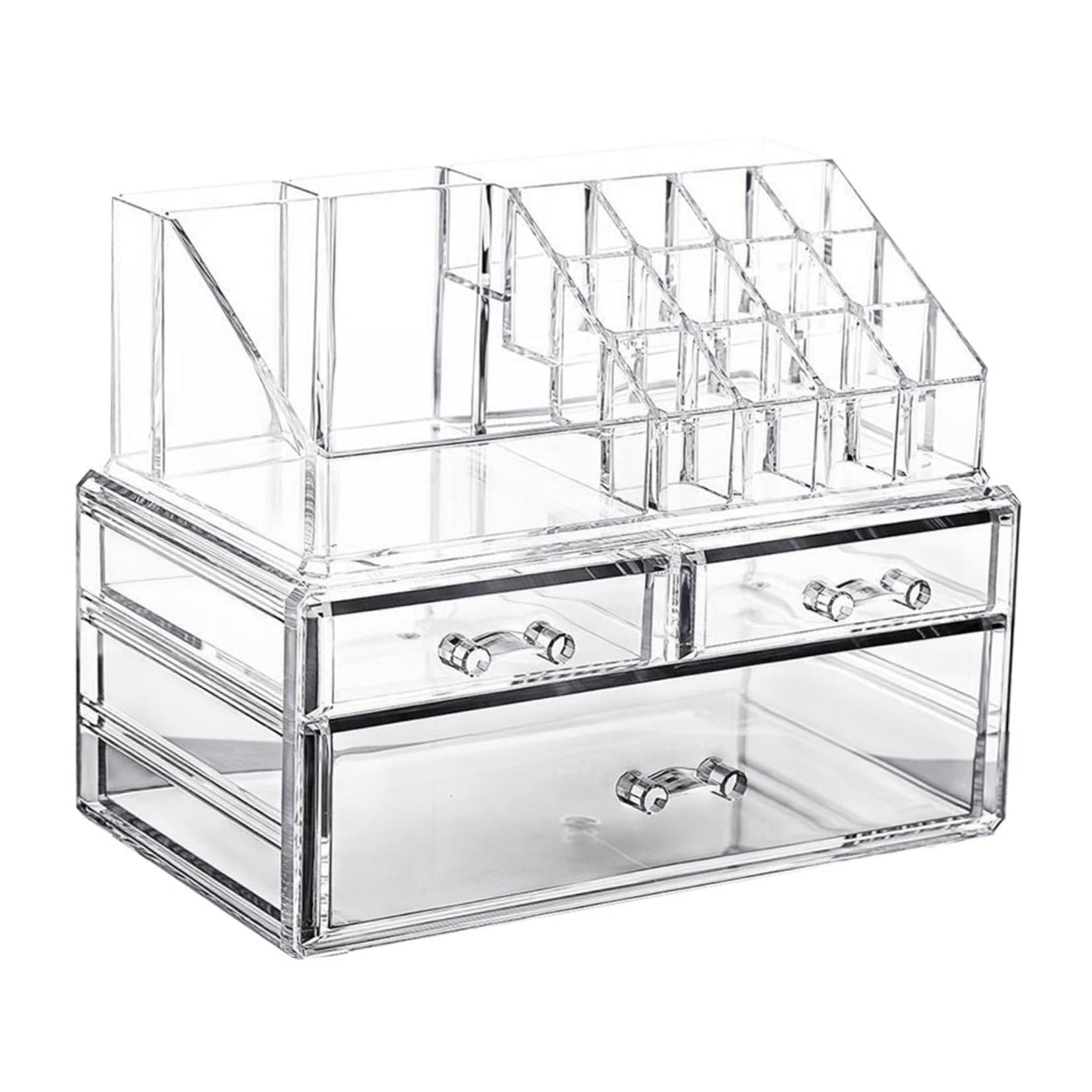 Scatola Trucchi con Cassetti in Acrilico, Organizer Cosmetici
