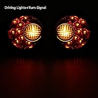 Vista 9 de TCT-MOTORPARTS Señales de giro traseras LED para Harley Sportster XL883 XL1200 1992-2022