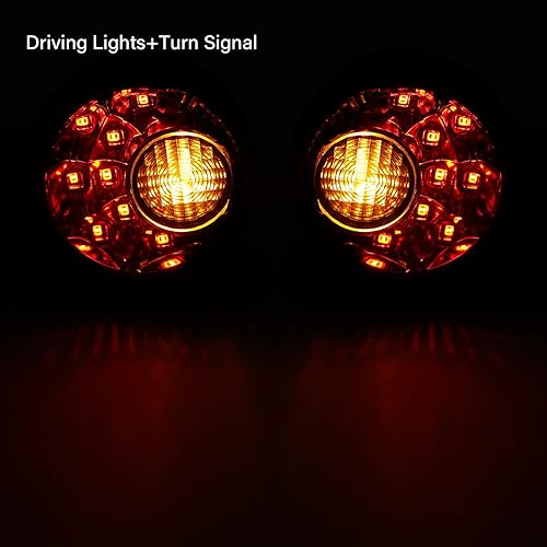 Miniatura 9 de TCT-MOTORPARTS Señales de giro traseras LED para Harley Sportster XL883 XL1200 1992-2022